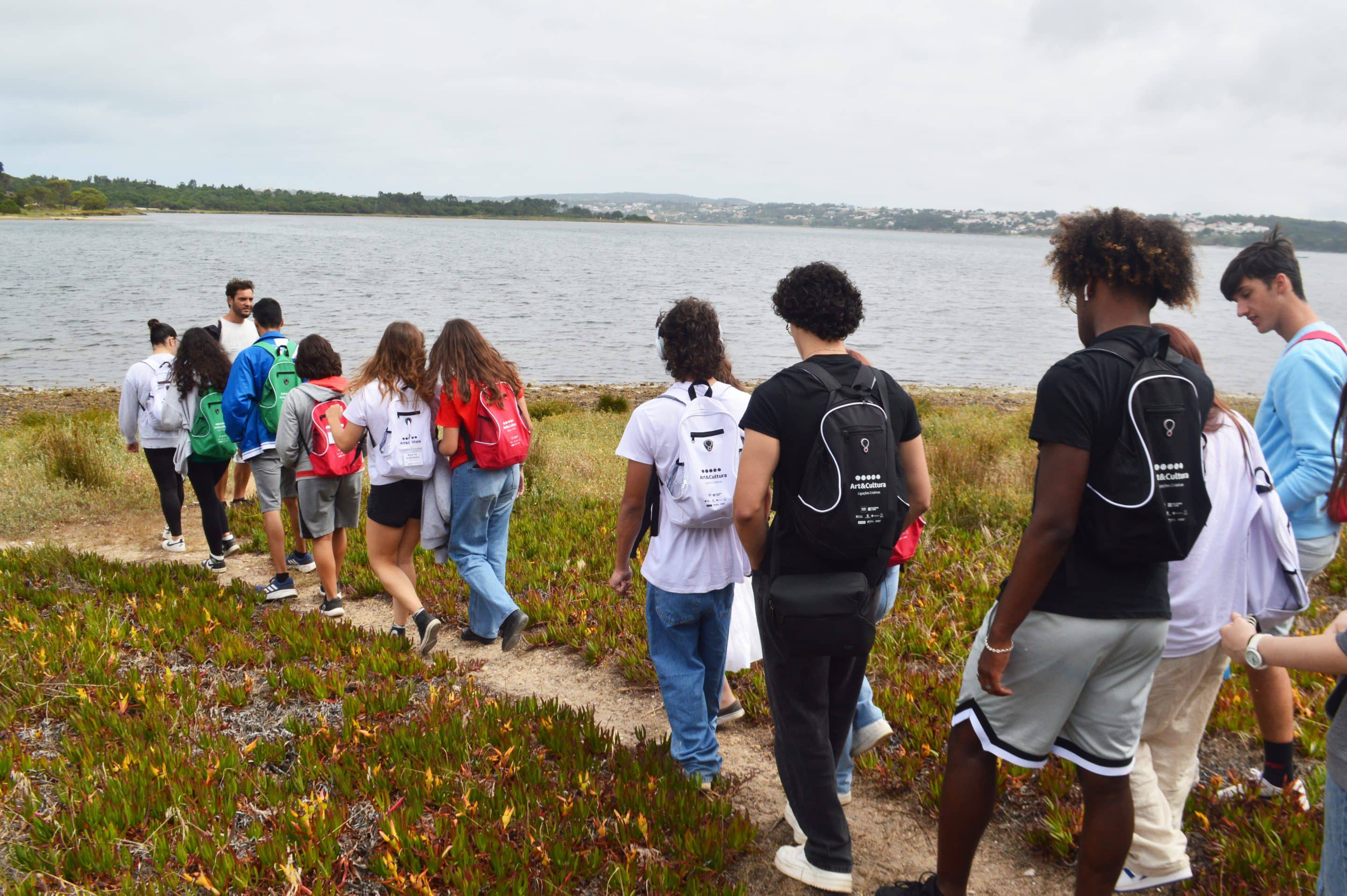 Em Óbidos realizaram um dos percursos da Ecovia da Lagoa