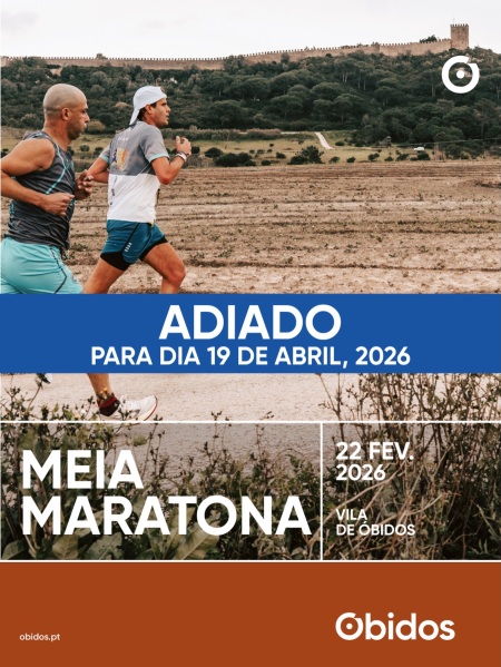 Meia Maratona de Obidos adiada