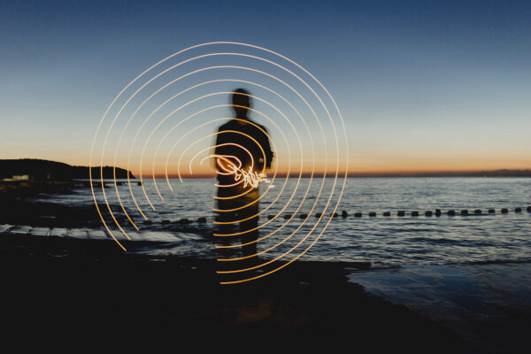 spinning lights night